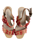 Silent D - Woven Chunky Heels