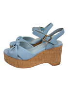 MW By Kathryn Wilson - Twist Toe Cork Wedge Heels