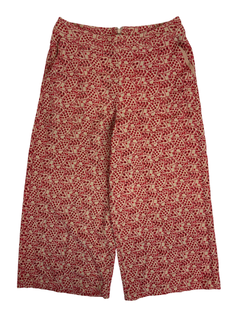 The Wolf Gang - Embroidered Cropped Pants