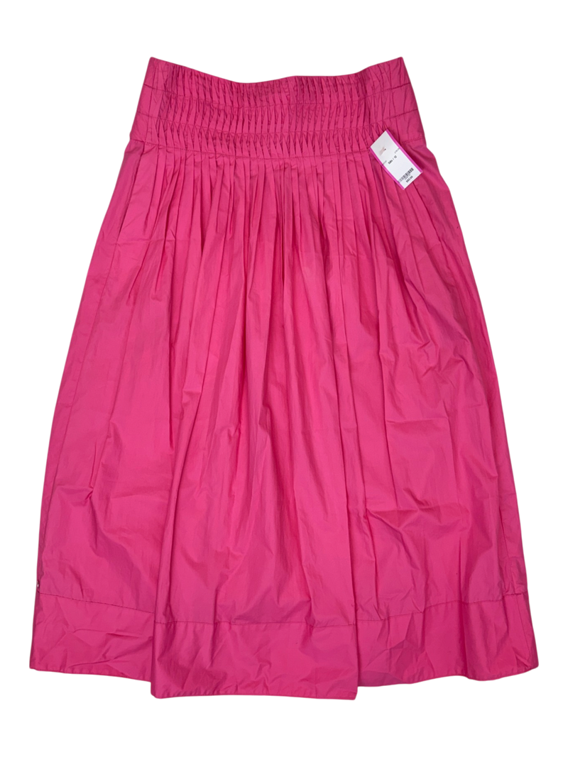 Sills - Cotton Shirred Waist Maxi Skirt