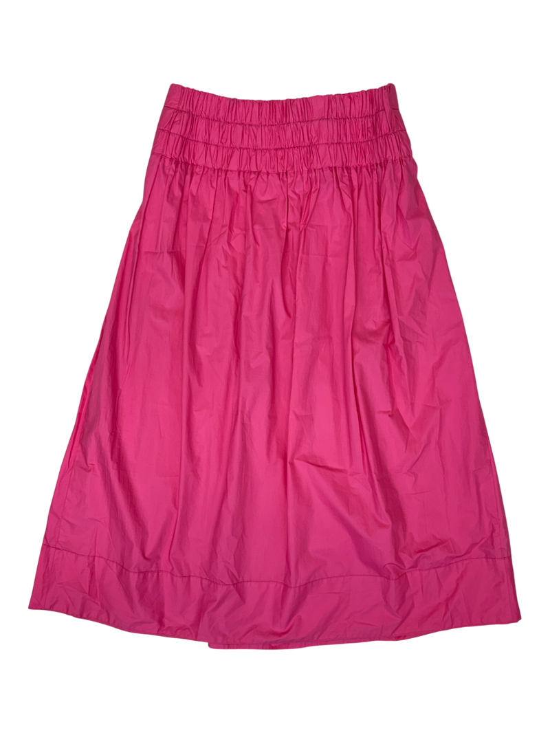 Sills - Cotton Shirred Waist Maxi Skirt