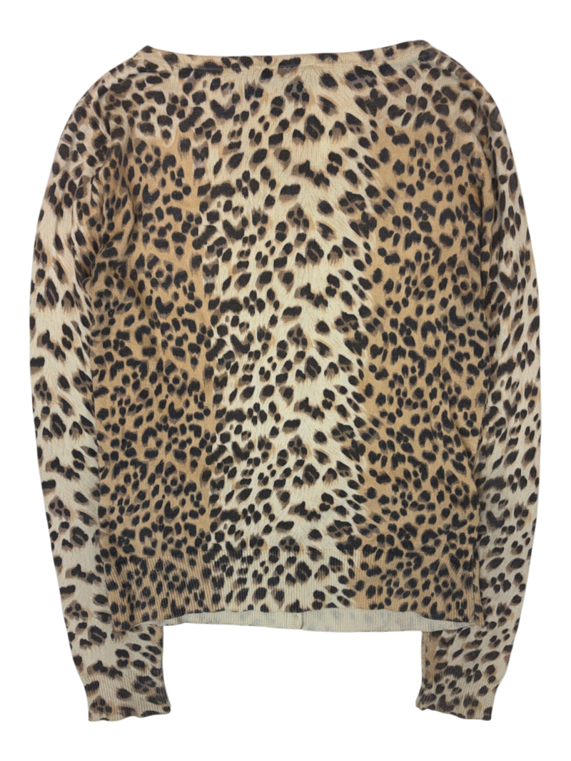 Warehouse - Lightweight Leopard Cardigan