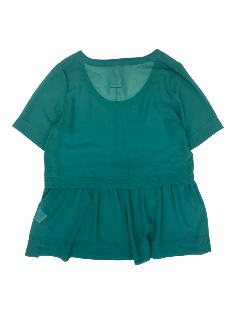 Curate - Pleated Short Sleeve Top