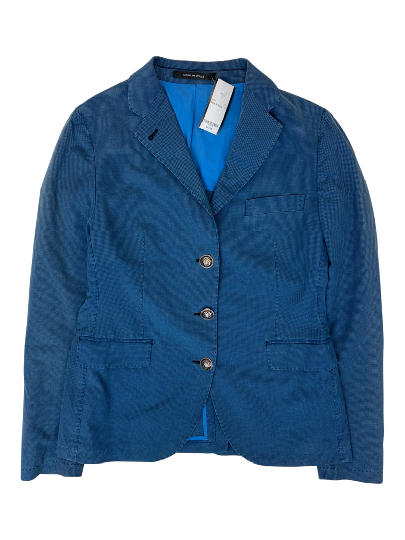 Made In Italy - Gunmetal Button Blazer