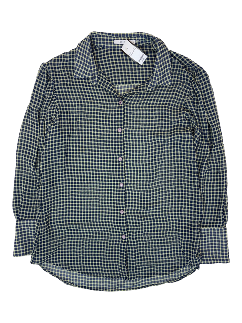 Loclaire - Lightweight Gingham Button Up Shirt