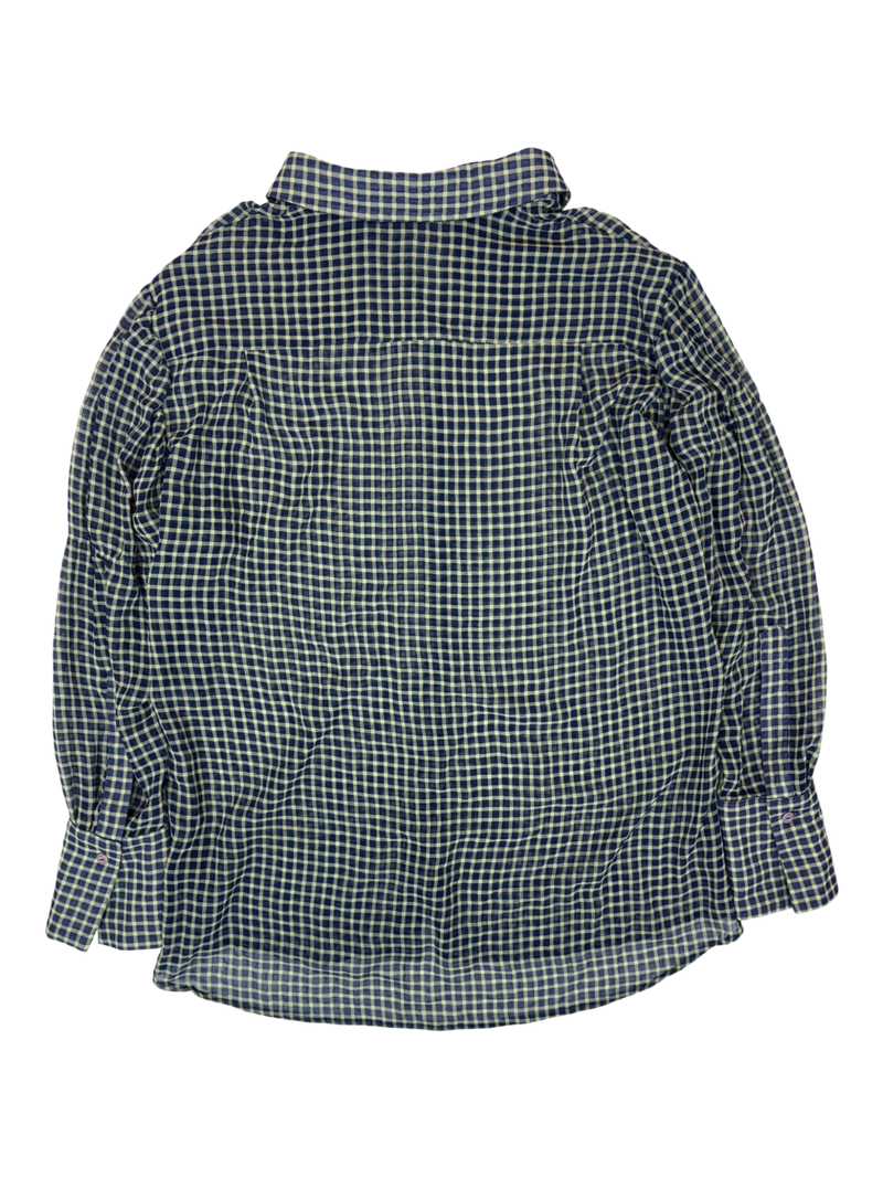 Loclaire - Lightweight Gingham Button Up Shirt