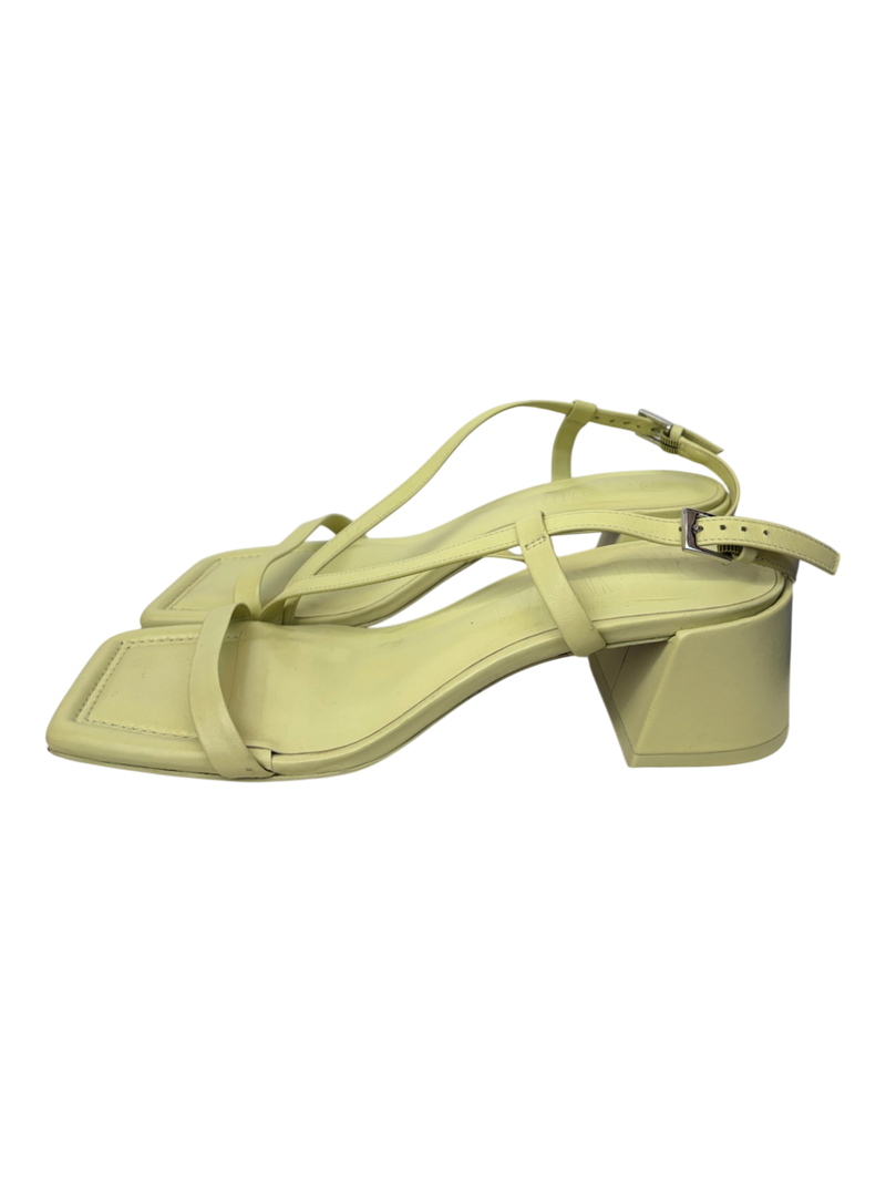 Bronwyn - Square Toe Strappy Heel