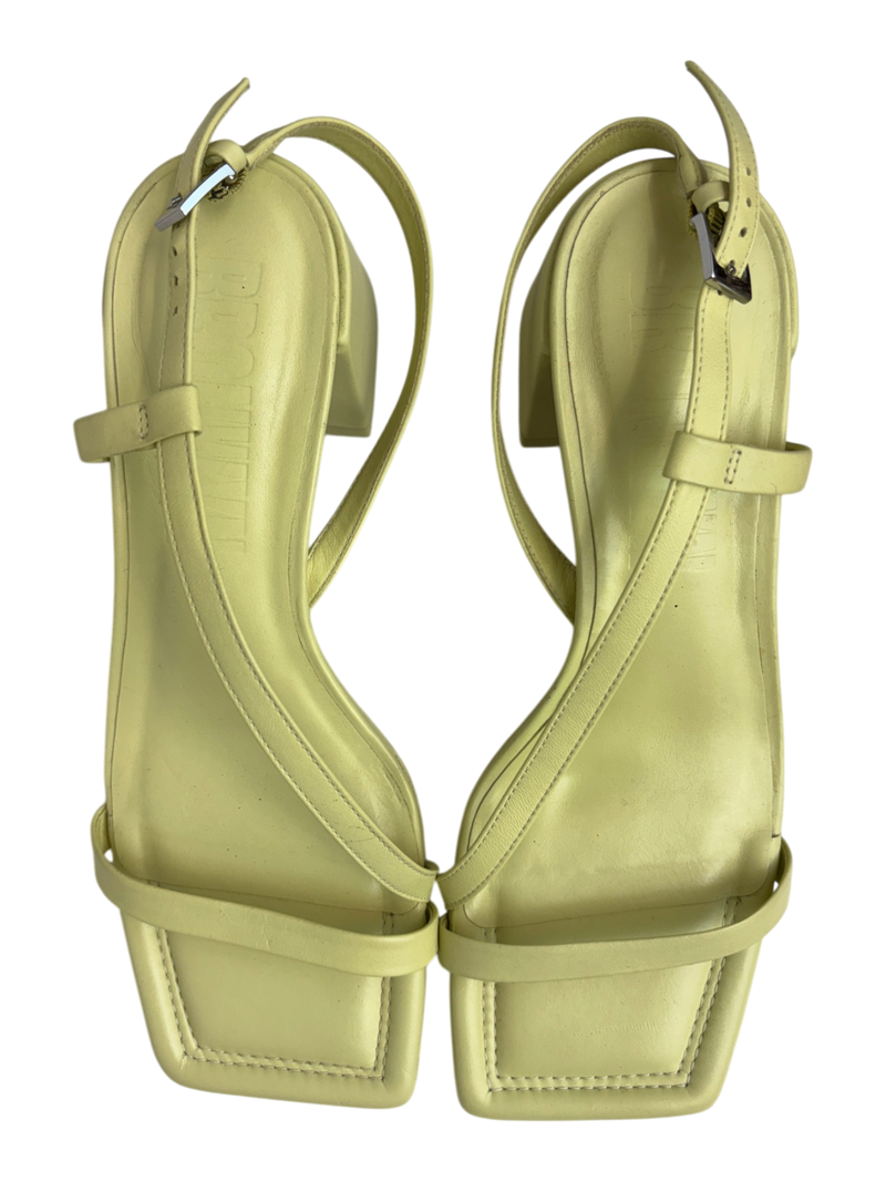 Bronwyn - Square Toe Strappy Heel