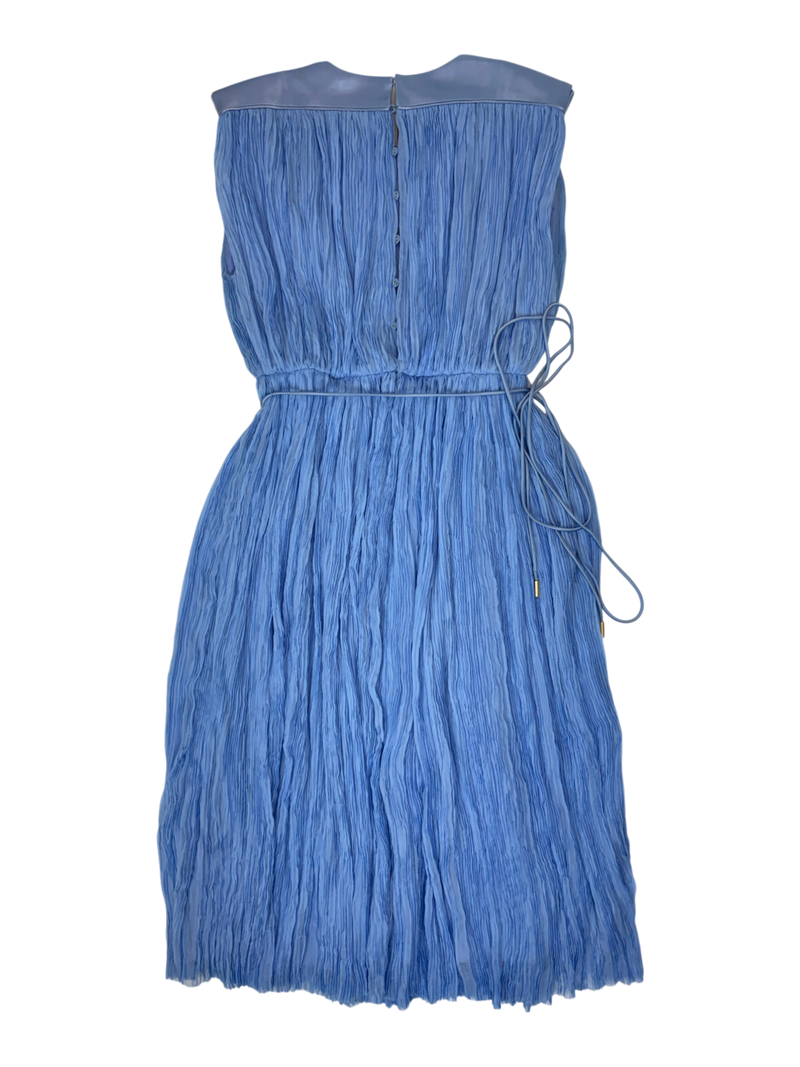 Aje - Micro Pleat Tie Waist Maxi Dress