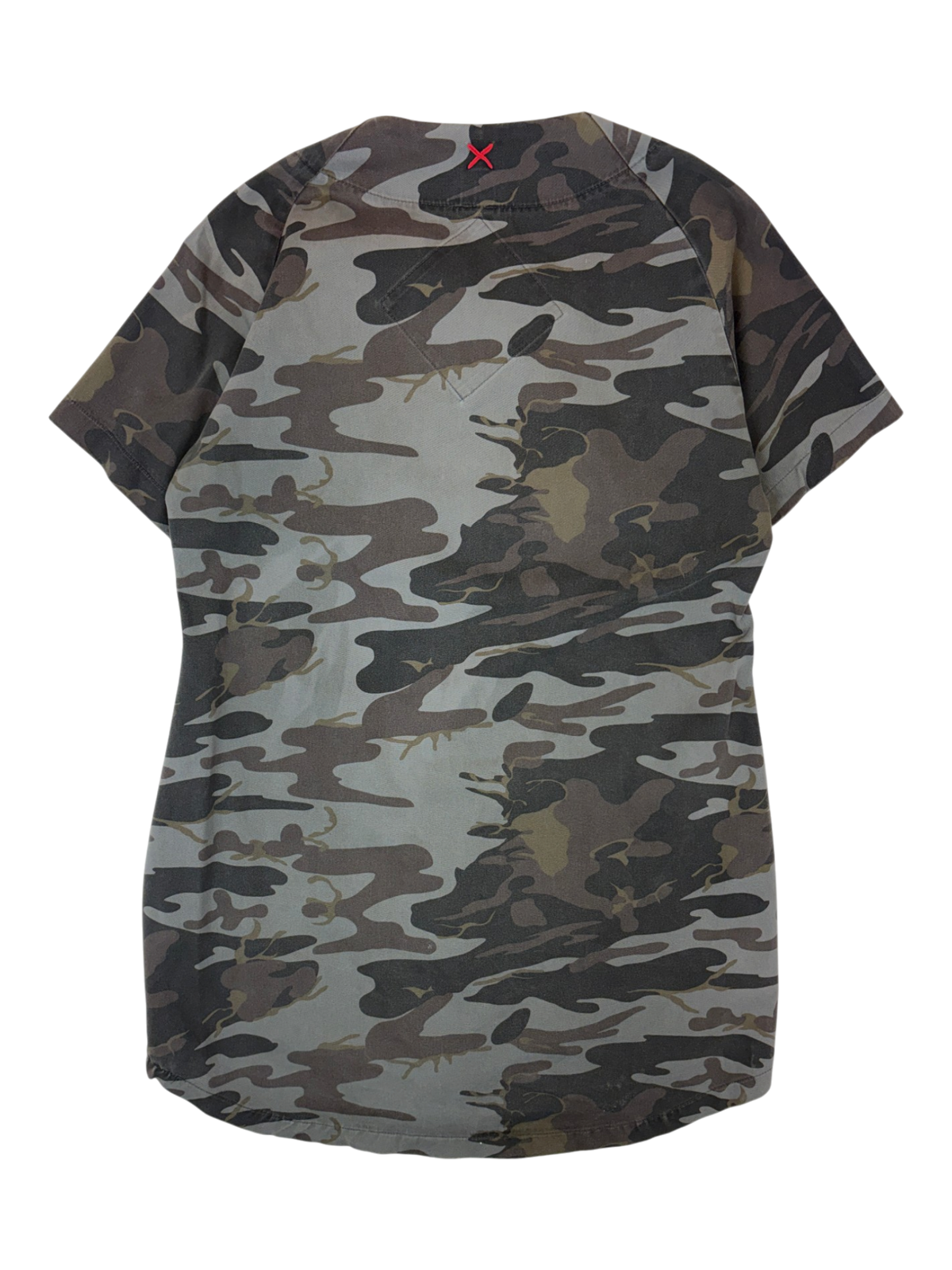 World - Camo Button Up Mini Dress