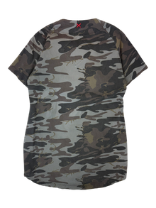 World - Camo Button Up Mini Dress