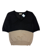 Dries Van Noten - Colour Block Knit Blend Top