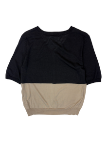 Dries Van Noten - Colour Block Knit Blend Top